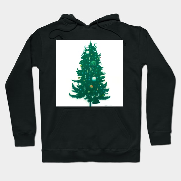 Christmas tree Hoodie by Grafititee